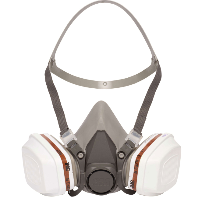 Preview: 3M 6095 Kombi-Aktivkohlefilter A2P3 R, für Lackierarbeiten, 1 Paar